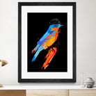 Lord Birdy by Robert Farkas on GIANT ART - blue digital painting