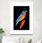 Lord Birdy by Robert Farkas on GIANT ART - blue digital painting