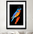 Lord Birdy by Robert Farkas on GIANT ART - blue digital painting