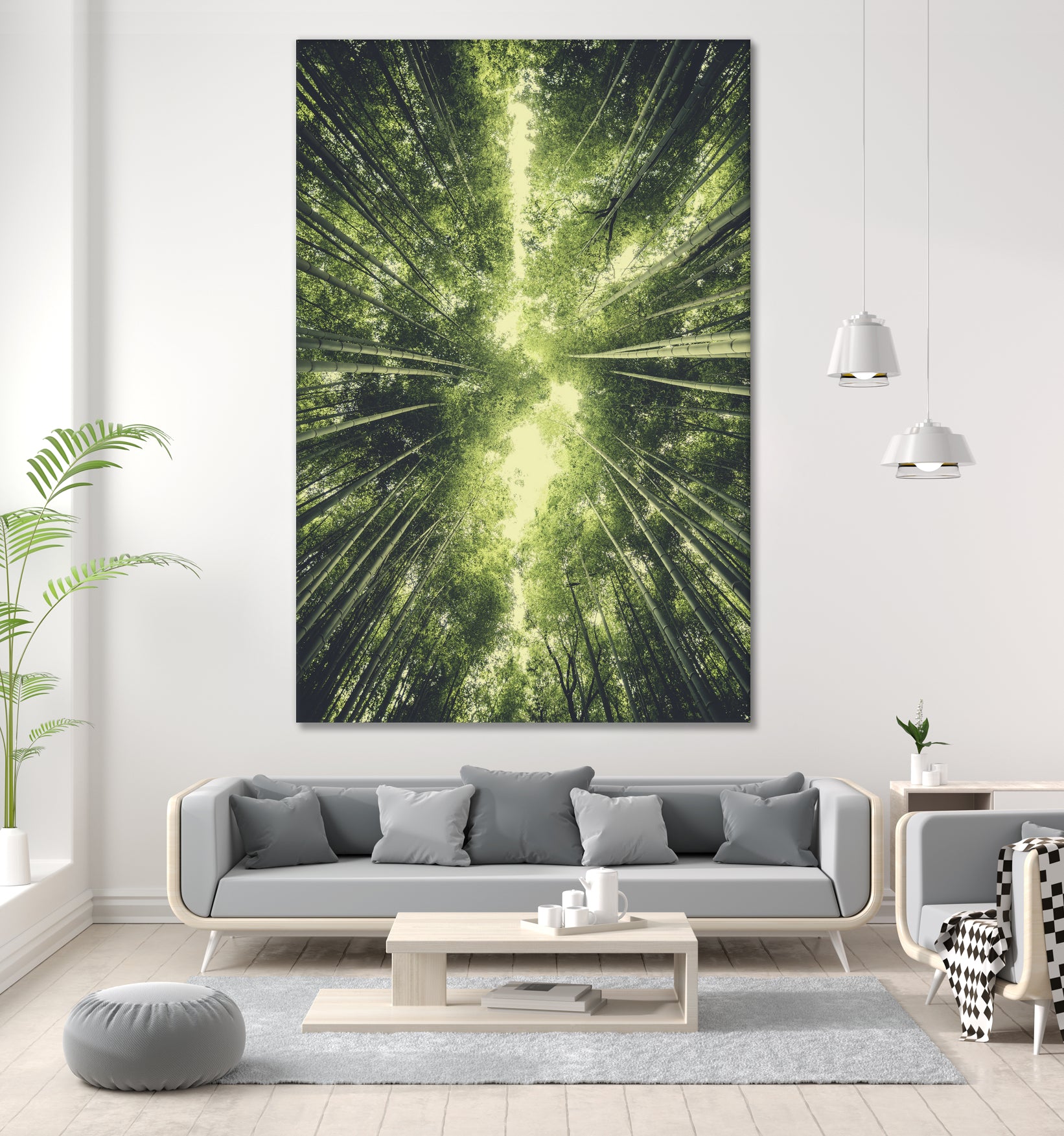 Bamboo Forest II by Pascal Deckarm on GIANT ART - green photo manipulation