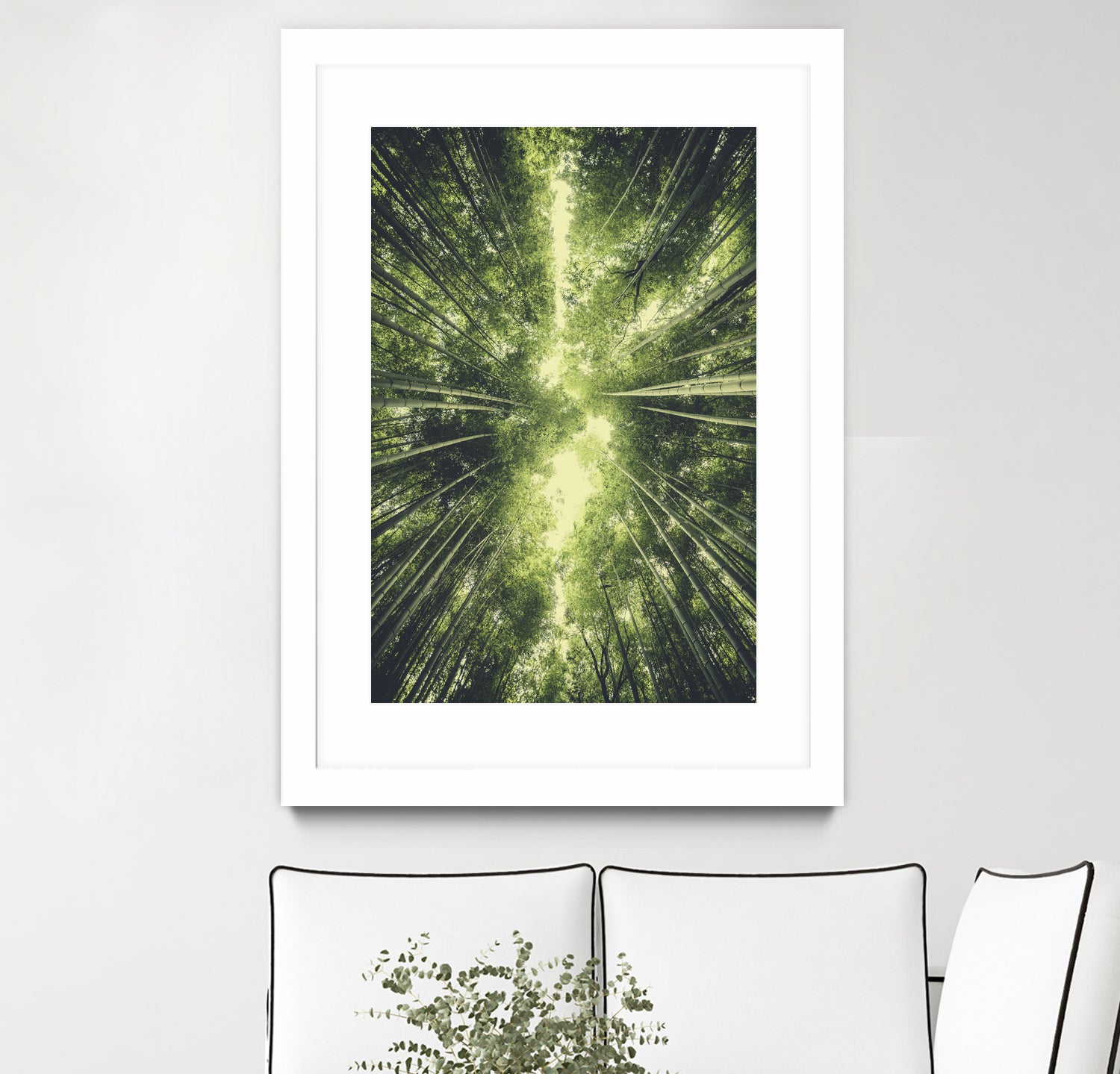 Bamboo Forest II by Pascal Deckarm on GIANT ART - green photo manipulation