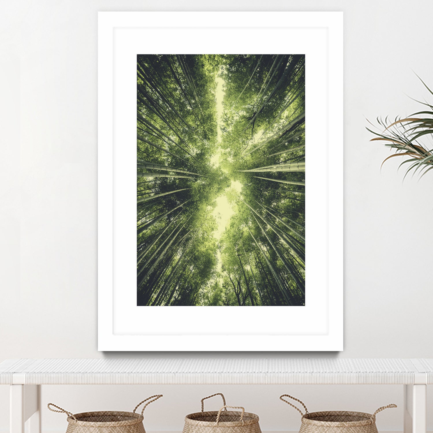 Bamboo Forest II by Pascal Deckarm on GIANT ART - green photo manipulation