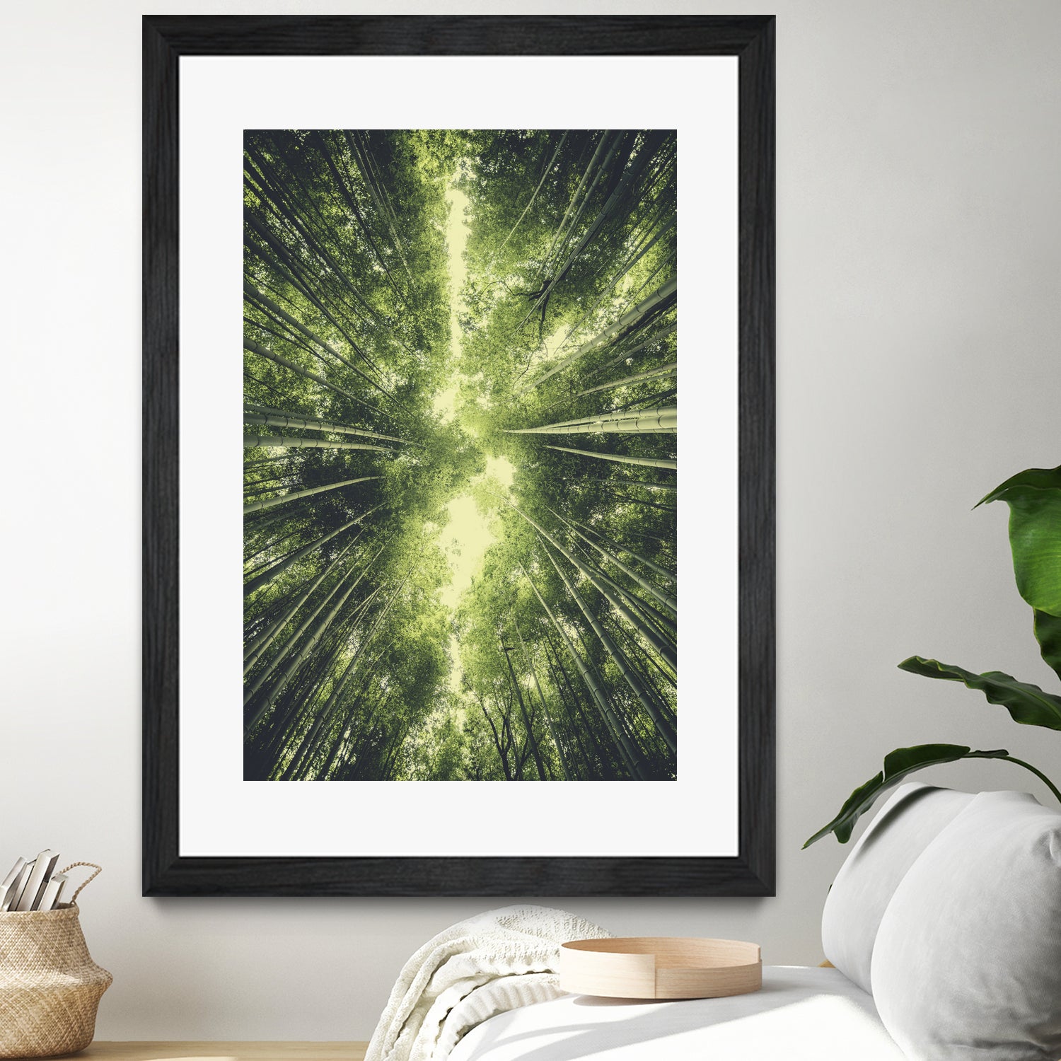 Bamboo Forest II by Pascal Deckarm on GIANT ART - green photo manipulation