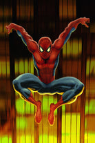 Marvel: Spider-Man Drops By by Dan Avenell on GIANT ART - blue digital painting