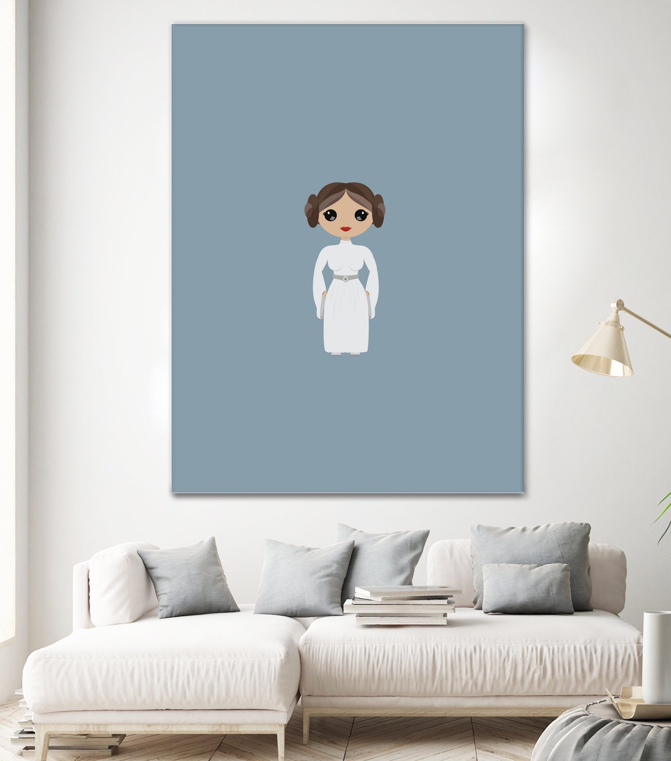 Leia by Kenzie Brown on GIANT ART - blue character design