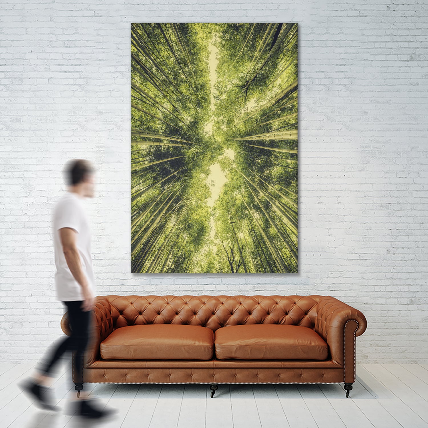 Bamboo Forest III by Pascal Deckarm on GIANT ART - green photo manipulation