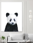 Little Panda by Amy Hamilton on GIANT ART - white digital painting