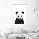 Little Panda by Amy Hamilton on GIANT ART - white digital painting