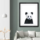 Little Panda by Amy Hamilton on GIANT ART - white digital painting