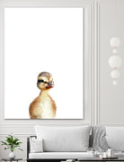 Little Duck by Amy Hamilton on GIANT ART - yellow digital painting