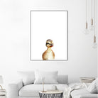 Little Duck by Amy Hamilton on GIANT ART - yellow digital painting