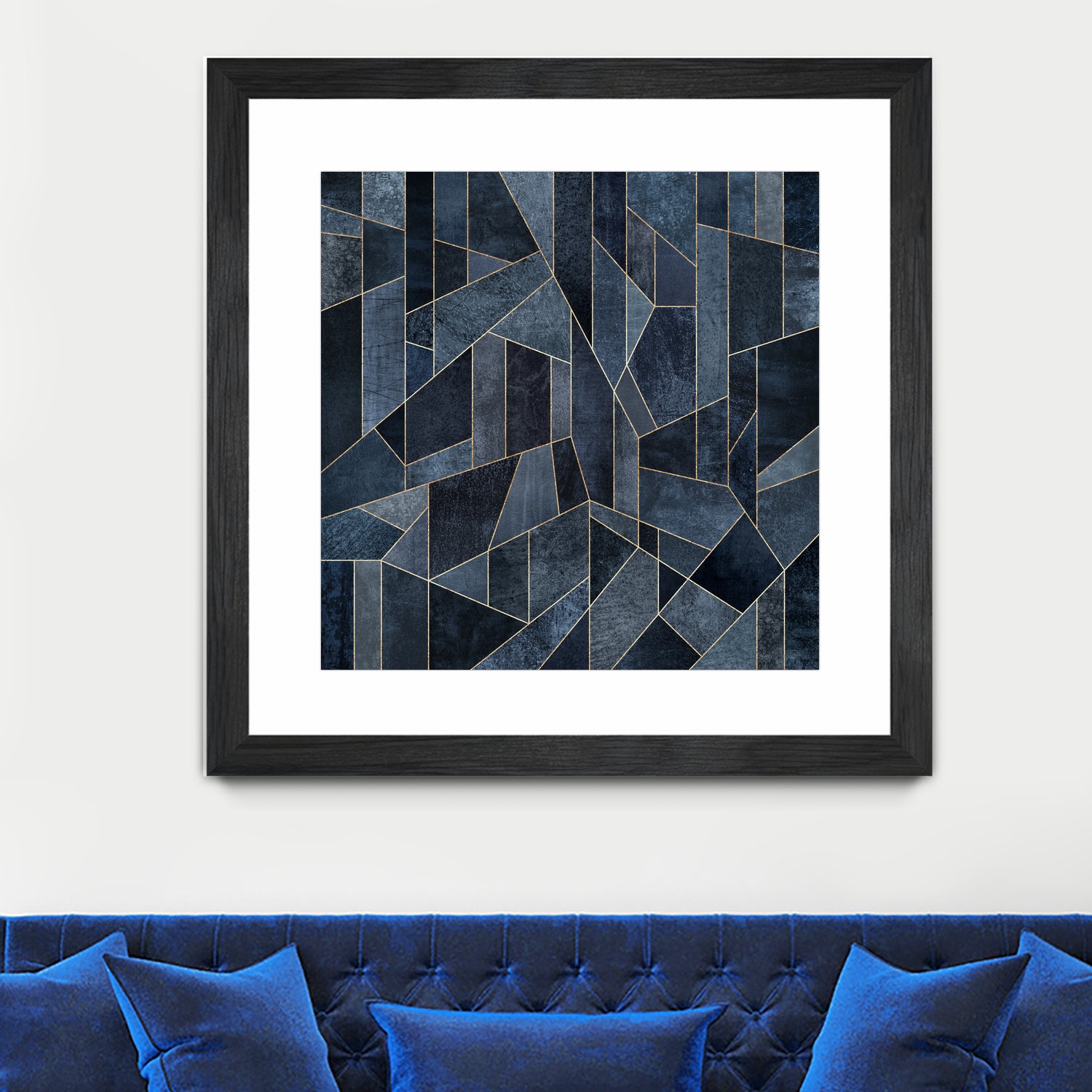 Skyscraper 1 by Elisabeth Fredriksson on GIANT ART - blue digital painting