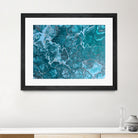 Serenity Sea by L. Renee Jones on GIANT ART - blue mixed media