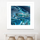 Celestial Seas by L. Renee Jones on GIANT ART - blue mixed media