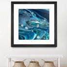 Celestial Seas by L. Renee Jones on GIANT ART - blue mixed media