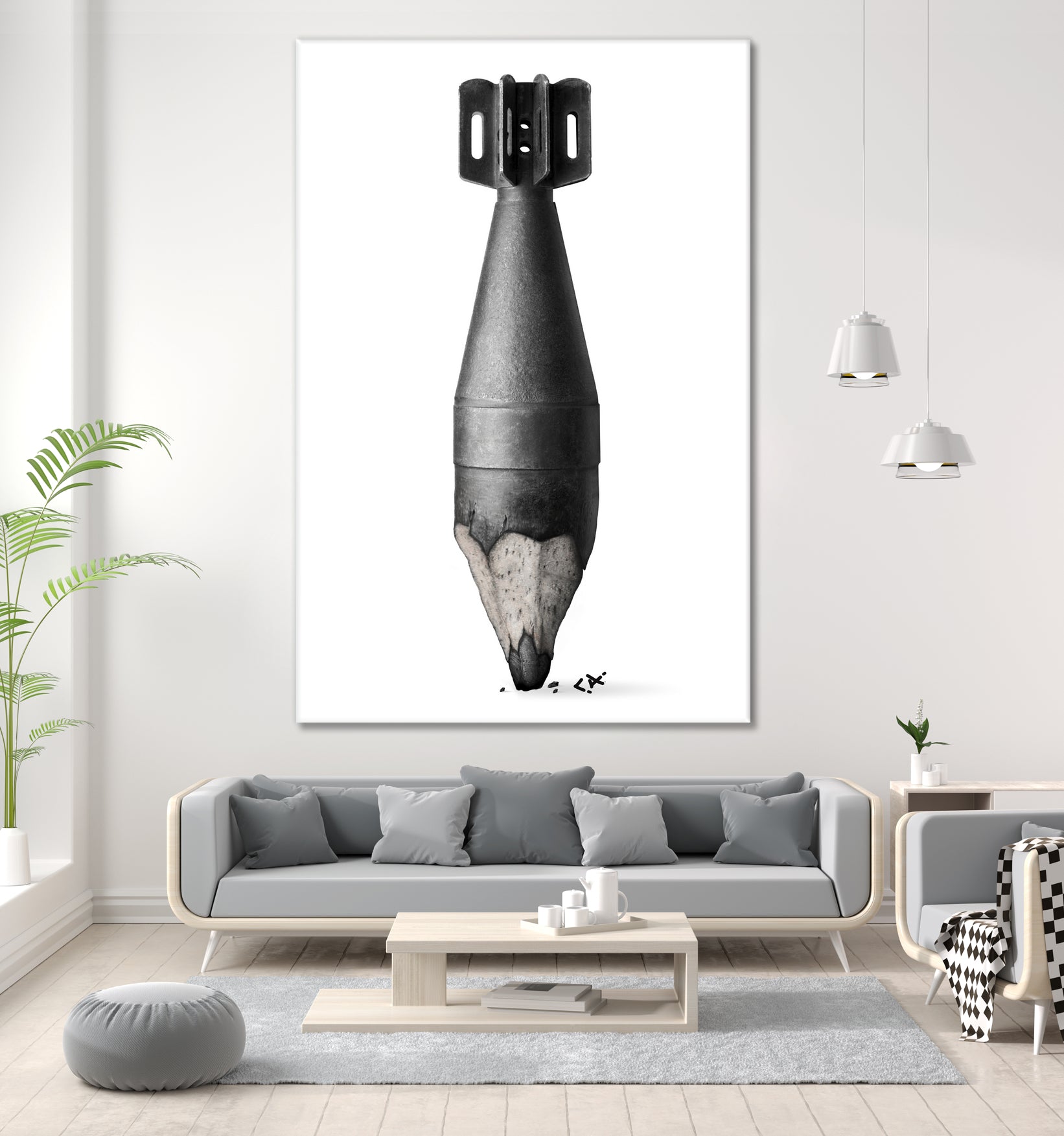 Penci Bomb by Catalin Anastase on GIANT ART - black digital painting