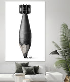 Penci Bomb by Catalin Anastase on GIANT ART - black digital painting