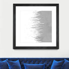 Concrete Fringe W On Side by Emeline Tate-Robertson on GIANT ART - gray digital painting