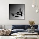 Silver lights by Yo Anderson on GIANT ART - gray digital painting