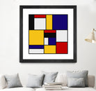 Mondrian De Stijl Art Movement by Saadana Shanmukam on GIANT ART - yellow digital drawing