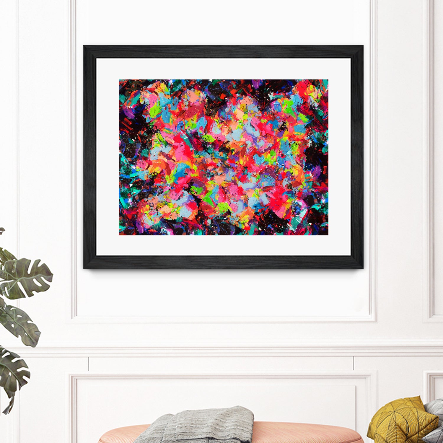 The Colors Life IV by Fran Rosado on GIANT ART - black digital painting