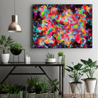 The Colors Life IV by Fran Rosado on GIANT ART - black digital painting