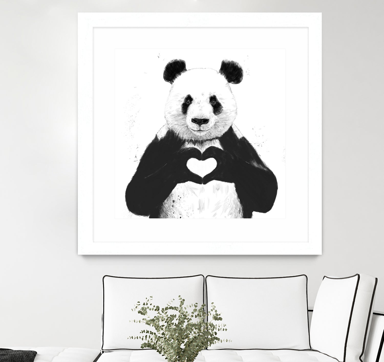 All you need is love by Solti Balázs on GIANT ART - black digital drawing