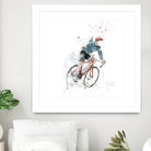 I want to ride my bicycle by Solti Balázs on GIANT ART - white mixed media