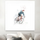 I want to ride my bicycle by Solti Balázs on GIANT ART - white mixed media