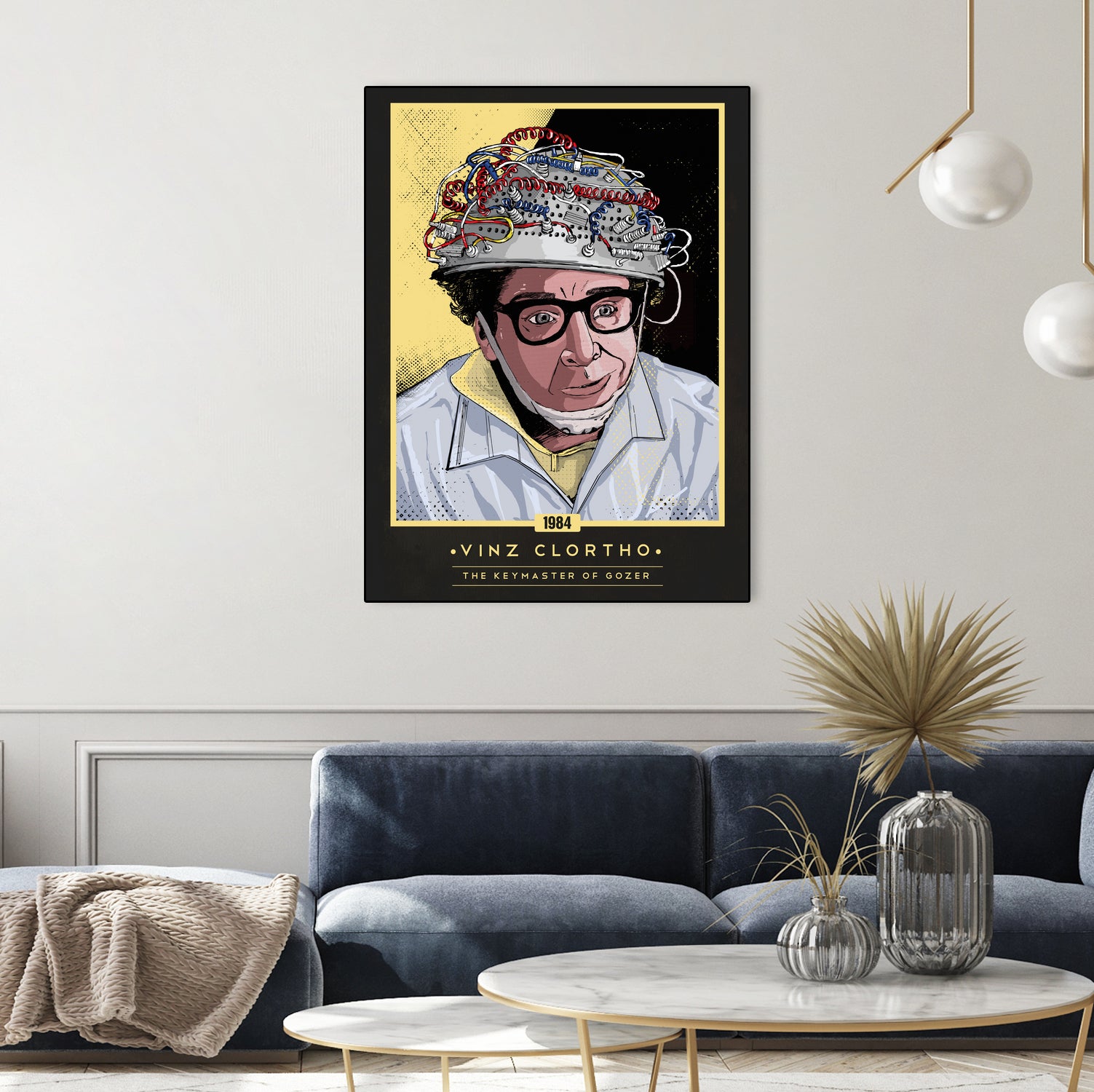 Vinz Clortho The Keymaster of Gozer by Francesca Blè on GIANT ART - white digital painting