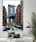 New York by Haris Kavalla on GIANT ART - gray photo illustration