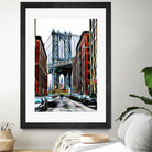 New York by Haris Kavalla on GIANT ART - gray photo illustration