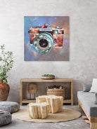 SPACE CAN0N by Bianca Green on GIANT ART - blue digital drawing