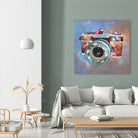 SPACE CAN0N by Bianca Green on GIANT ART - blue digital drawing