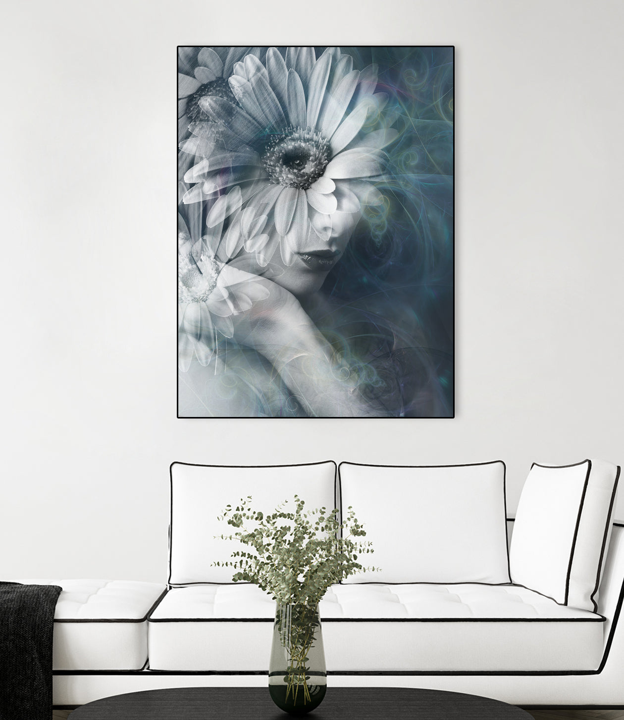 Flower power by Tania Amrein on GIANT ART - gray photo manipulation