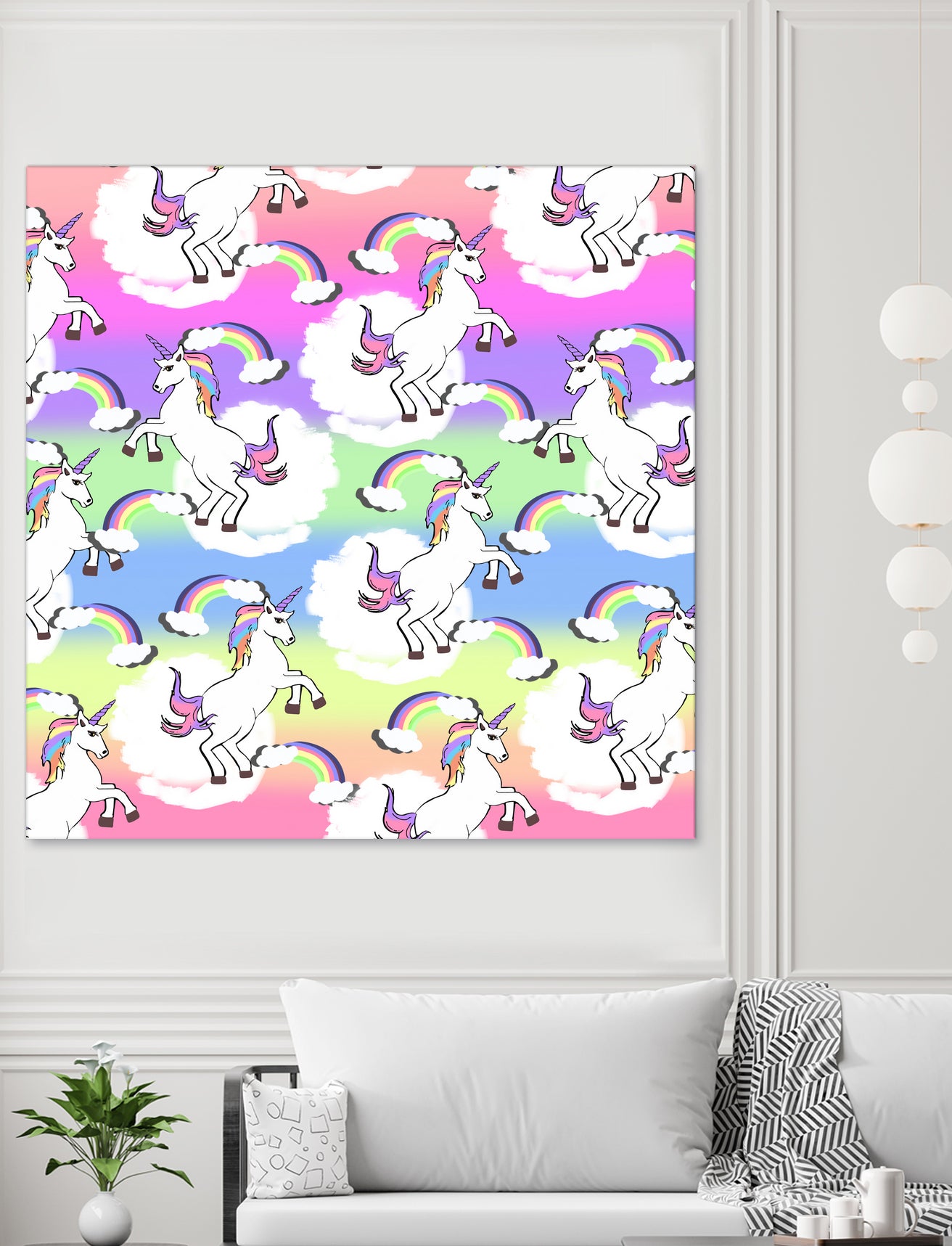 Unicorn Pride by mukta lata barua on GIANT ART - white digital drawing