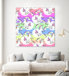 Unicorn Pride by mukta lata barua on GIANT ART - white digital drawing