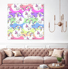 Unicorn Pride by mukta lata barua on GIANT ART - white digital drawing