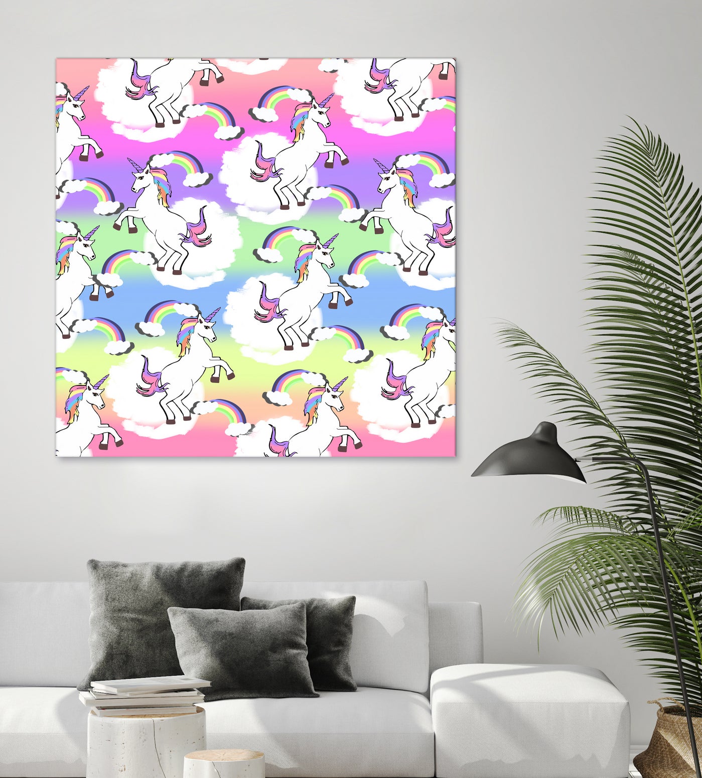 Unicorn Pride by mukta lata barua on GIANT ART - white digital drawing