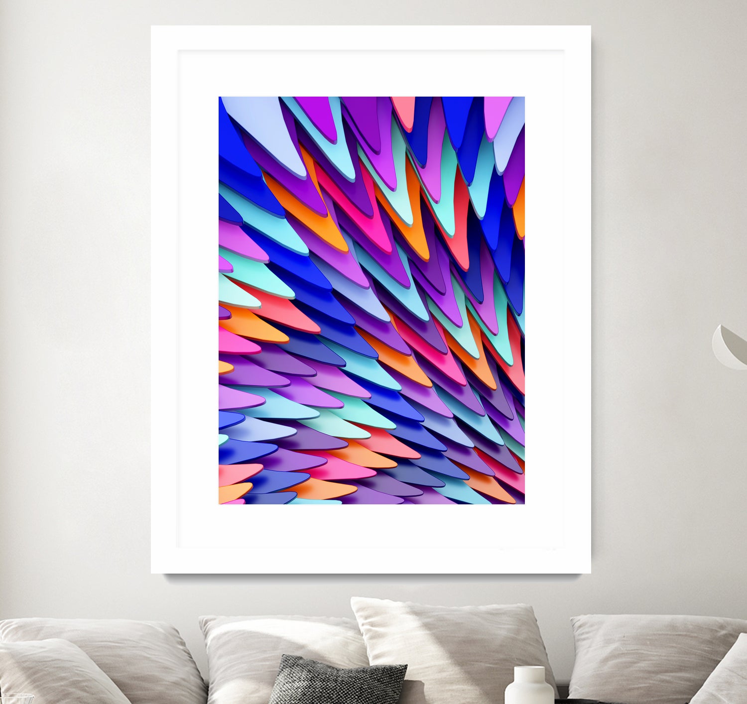 Colorful Skin by Danny Jardim on GIANT ART - blue digital painting