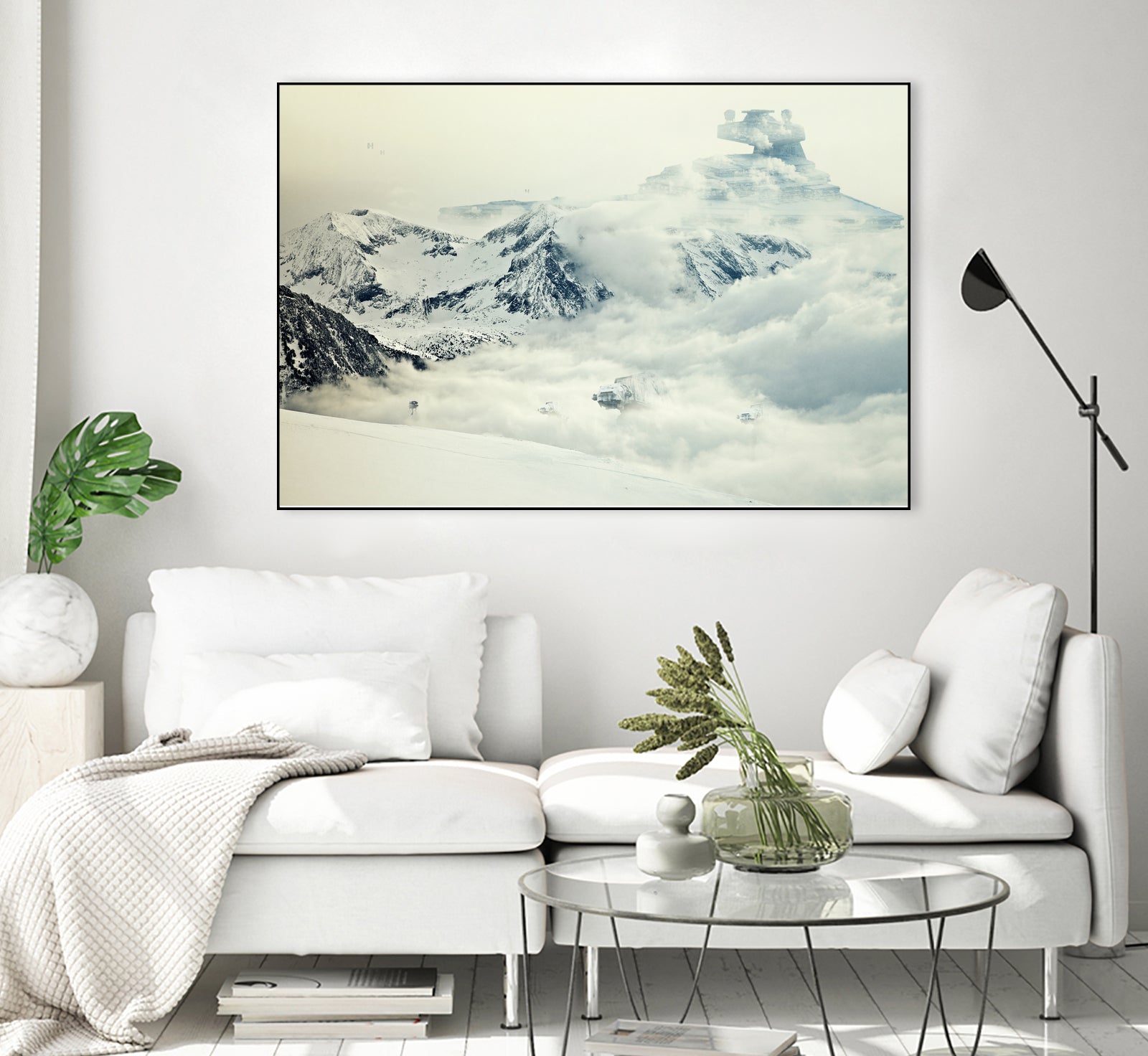 Frozen Planet by Andy Wynn on GIANT ART - white photo manipulation