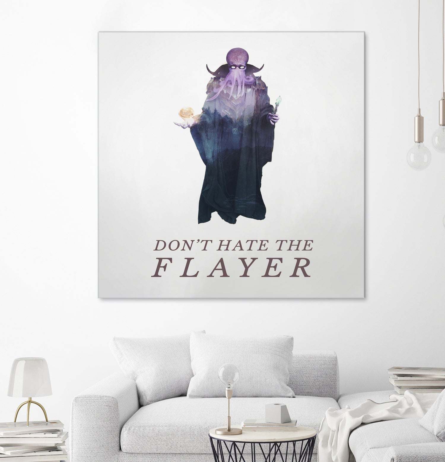 Don't Hate The Flayer by Andy Wynn on GIANT ART - fuchsia character design