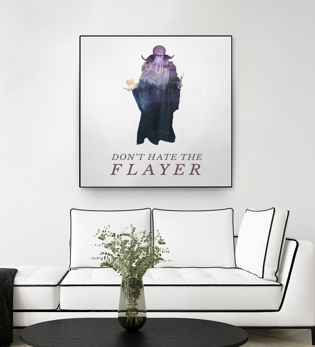 Don't Hate The Flayer by Andy Wynn on GIANT ART - fuchsia character design