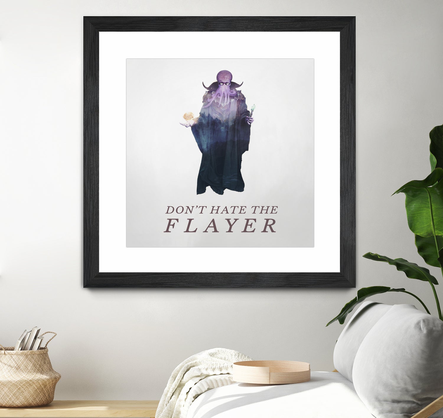 Don't Hate The Flayer by Andy Wynn on GIANT ART - fuchsia character design