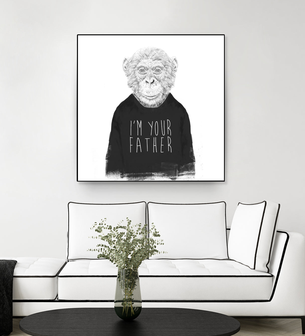 I'm your father by Solti Balázs on GIANT ART - white digital drawing