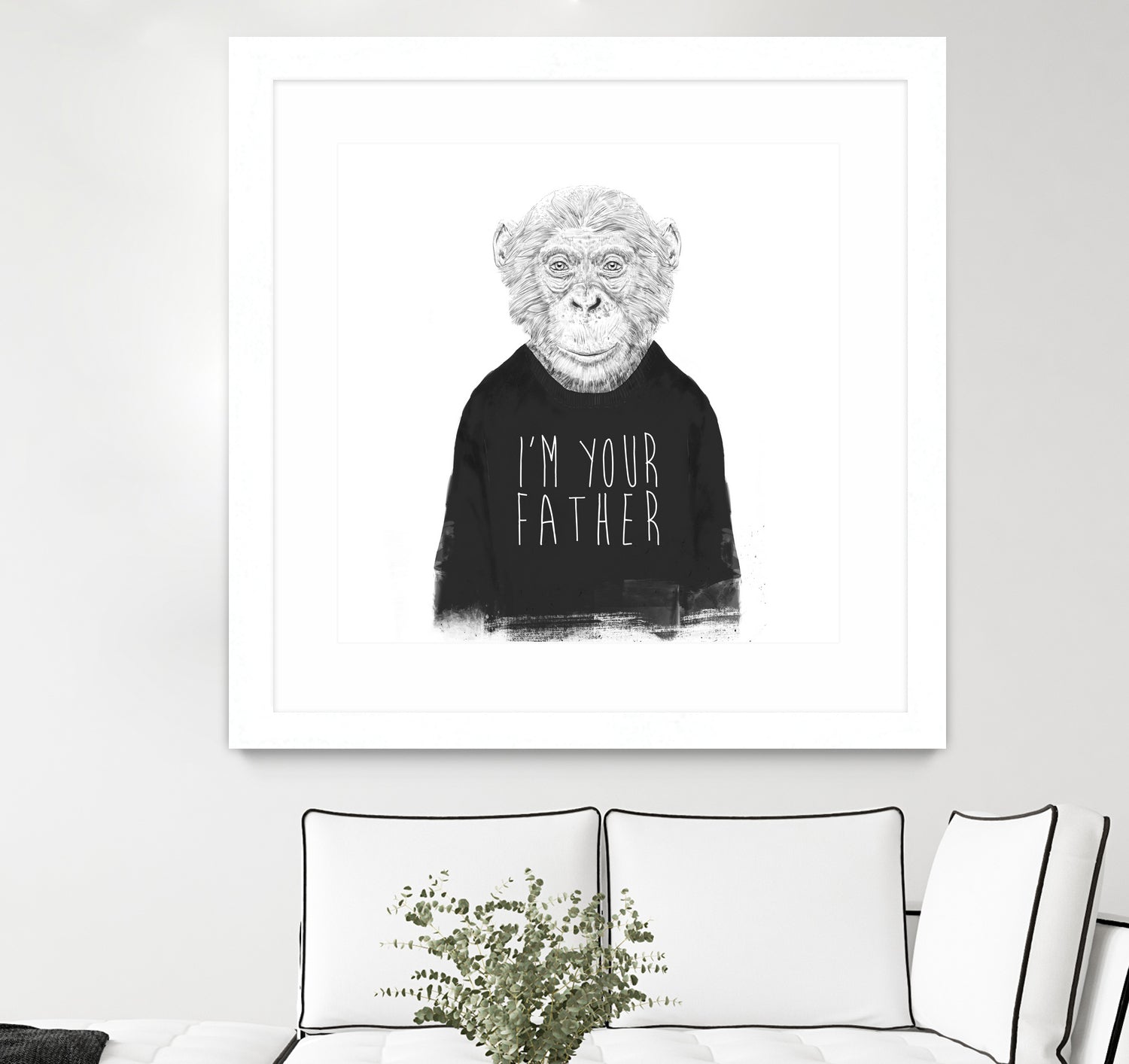 I'm your father by Solti Balázs on GIANT ART - white digital drawing