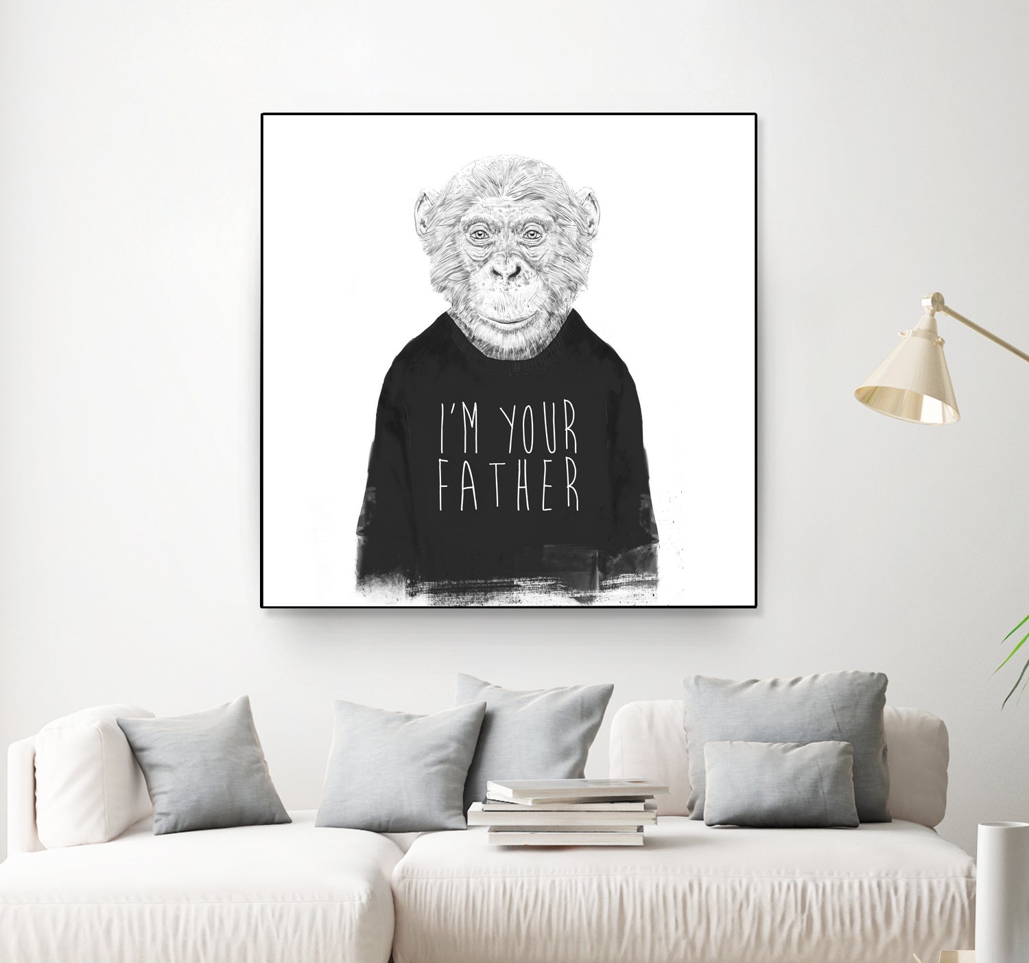 I'm your father by Solti Balázs on GIANT ART - white digital drawing