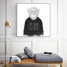 I'm your father by Solti Balázs on GIANT ART - white digital drawing