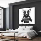 Rebel dog by Solti Balázs on GIANT ART - white digital drawing