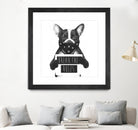 Rebel dog by Solti Balázs on GIANT ART - white digital drawing